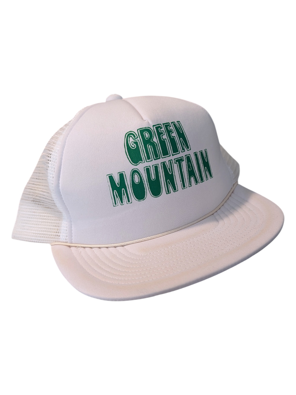 80s/90s Green Mountain Coffee Mesh Trucker Snapback